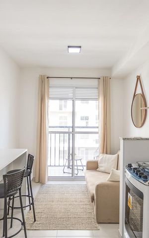 Studio à venda com 30m², 1 quarto e sem vagaSala