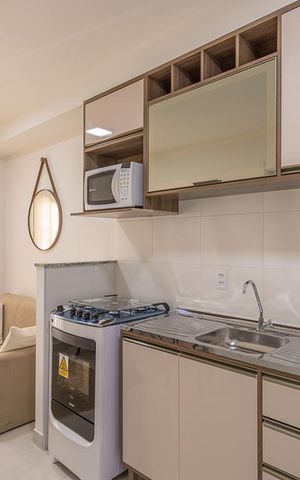 Studio à venda com 30m², 1 quarto e sem vagaSala