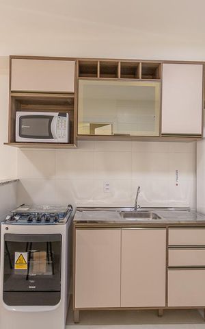 Studio à venda com 30m², 1 quarto e sem vagaSala