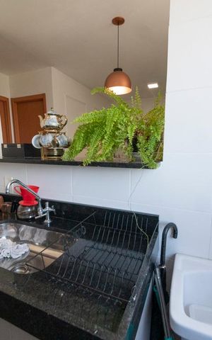 Apartamento para alugar com 42m², 2 quartos e 1 vagaCozinha e Área de Serviço