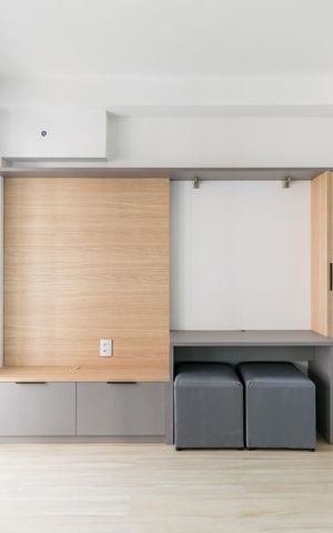 Studio à venda com 26m², 1 quarto e sem vaga Studio à venda com 26m², 1 quarto e sem vagaSala