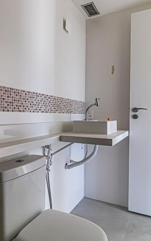 Apartamento para alugar com 144m², 3 quartos e 1 vagaBanheiro Social