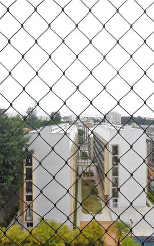 Apartamento à venda com 65m², 2 quartos e 2 vagasVista da varanda