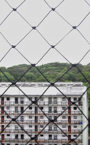 Apartamento à venda com 65m², 2 quartos e 2 vagasVista da suíte