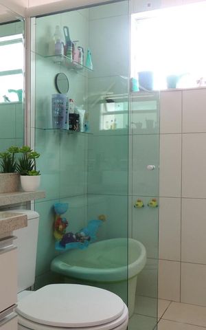Apartamento para alugar com 60m², 2 quartos e 1 vagaBanheiro Social