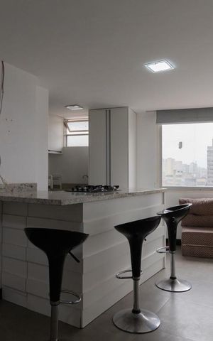 Studio à venda com 38m², 1 quarto e sem vaga Studio à venda com 38m², 1 quarto e sem vagaSala/Quarto/Cozinha