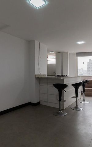 Studio à venda com 38m², 1 quarto e sem vaga Studio à venda com 38m², 1 quarto e sem vagaSala/Quarto/Cozinha