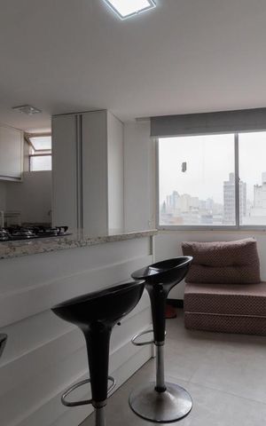 Studio à venda com 38m², 1 quarto e sem vaga Studio à venda com 38m², 1 quarto e sem vagaSala/Quarto/Cozinha
