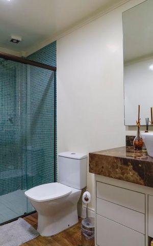 Apartamento à venda com 120m², 3 quartos e sem vagaBanheiro Social