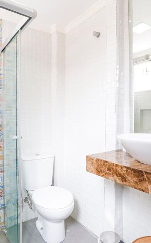 Apartamento à venda com 120m², 3 quartos e sem vagaBanheiro da Suíte