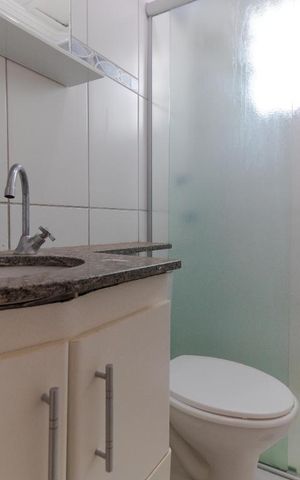 Apartamento à venda com 50m², 2 quartos e 1 vaga Apartamento à venda com 50m², 2 quartos e 1 vagaBanheiro