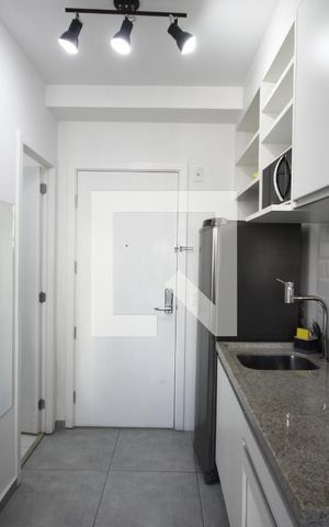 Studio à venda com 25m², 1 quarto e sem vagaCozinha