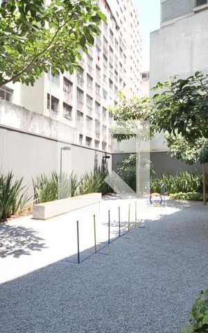 Studio à venda com 25m², 1 quarto e sem vagaÁrea Pet