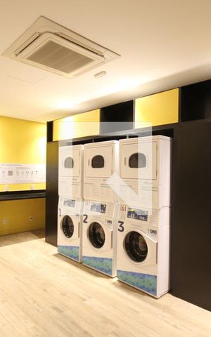 Studio à venda com 25m², 1 quarto e sem vagaLavanderia