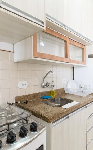 Apartamento à venda com 40m², 1 quarto e 1 vaga Apartamento à venda com 40m², 1 quarto e 1 vagaCozinha
