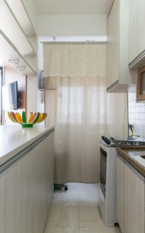 Apartamento à venda com 40m², 1 quarto e 1 vaga Apartamento à venda com 40m², 1 quarto e 1 vagaCozinha