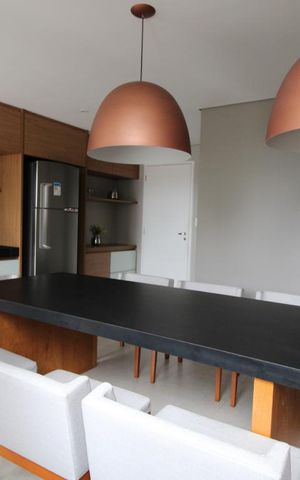 Apartamento à venda com 58m², 2 quartos e 1 vagaÁrea Gourmet