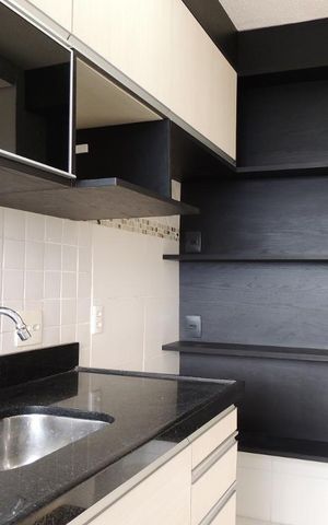 Apartamento à venda com 48m², 2 quartos e 1 vagaCozinha - Armários
