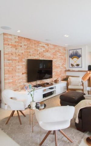 Apartamento para alugar com 105m², 2 quartos e 2 vagasSala