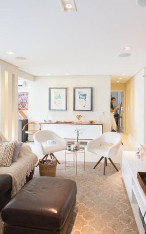 Apartamento para alugar com 105m², 2 quartos e 2 vagasSala