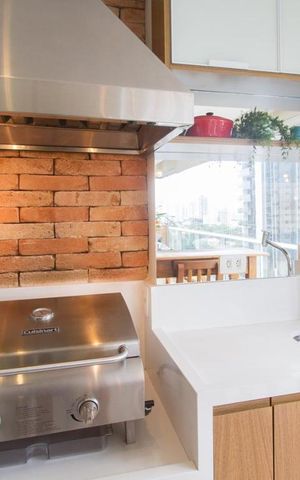 Apartamento para alugar com 105m², 2 quartos e 2 vagasDetalhe Varanda