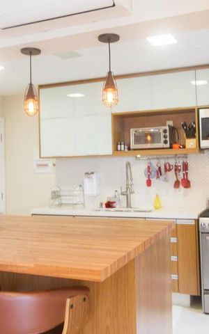 Apartamento para alugar com 105m², 2 quartos e 2 vagasCozinha