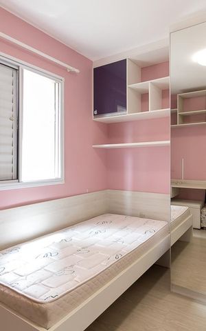 Apartamento para alugar com 77m², 3 quartos e 2 vagasQuarto 2