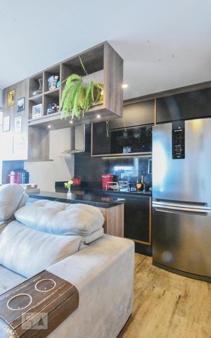 Apartamento à venda com 43m², 1 quarto e 1 vagaSala / Cozinha