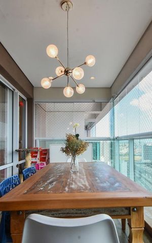 Apartamento à venda com 43m², 1 quarto e 1 vagaVaranda Gourmet