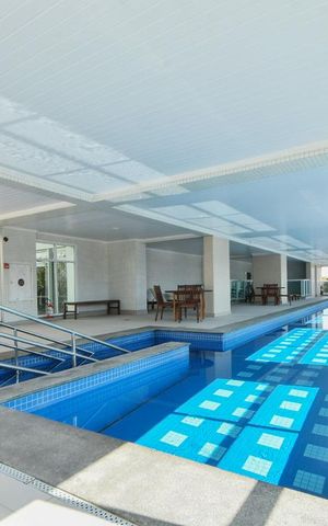 Apartamento à venda com 43m², 1 quarto e 1 vagaPiscina Coberta