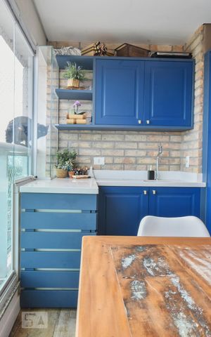 Apartamento à venda com 43m², 1 quarto e 1 vagaVaranda Gourmet
