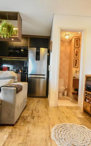 Apartamento à venda com 43m², 1 quarto e 1 vagaSala