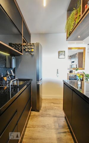 Apartamento à venda com 43m², 1 quarto e 1 vagaCozinha