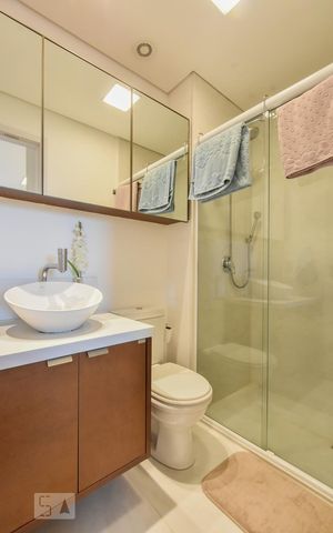 Apartamento à venda com 43m², 1 quarto e 1 vagaBanheiro