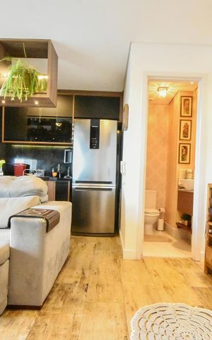 Apartamento à venda com 43m², 1 quarto e 1 vagaSala