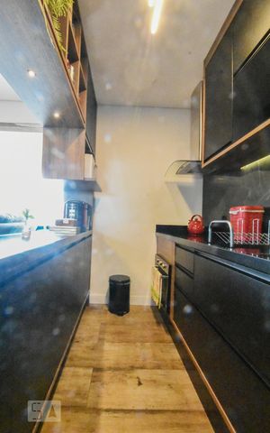 Apartamento à venda com 43m², 1 quarto e 1 vagaCozinha