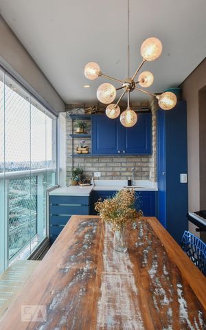 Apartamento à venda com 43m², 1 quarto e 1 vagaVaranda Gourmet