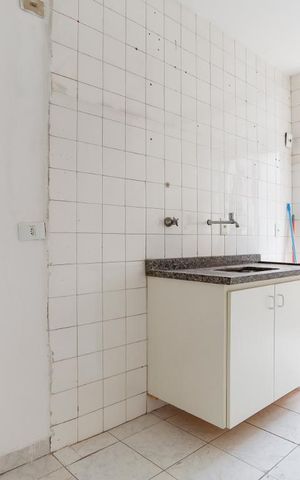 Studio à venda com 33m², 1 quarto e sem vagaCozinha