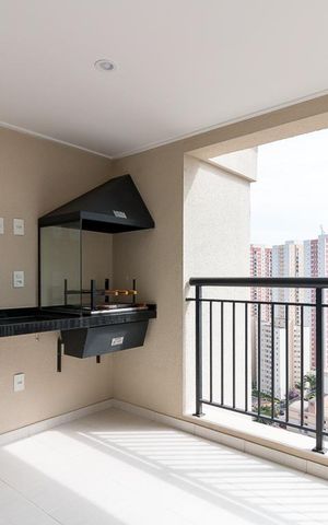Apartamento à venda com 86m², 2 quartos e 2 vagasVaranda gourmet