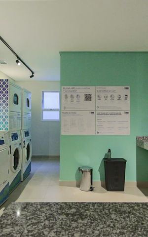 Apartamento para alugar com 19m², 1 quarto e sem vaga Apartamento para alugar com 19m², 1 quarto e sem vagaÁrea comum - Lavanderia