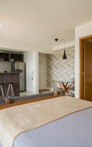 Studio à venda com 38m², 1 quarto e sem vaga Studio à venda com 38m², 1 quarto e sem vagaStudio