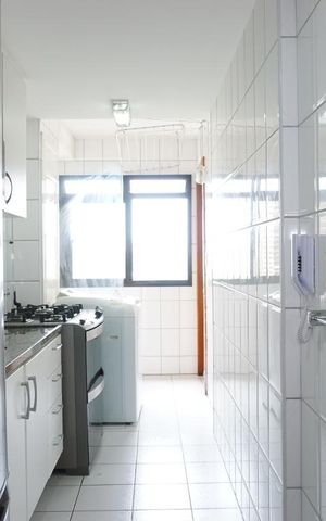 Apartamento para alugar com 99m², 3 quartos e 2 vagasCozinha e Área de Serviço