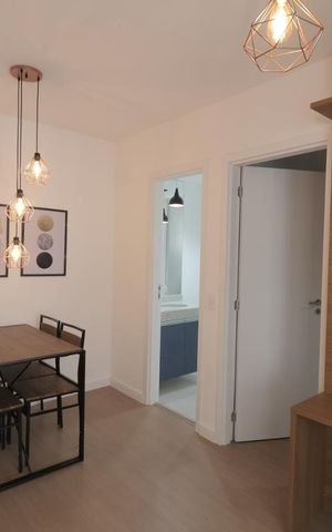 Apartamento para alugar com 40m², 1 quarto e sem vagaSala