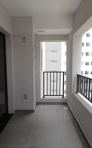Apartamento para alugar com 40m², 1 quarto e sem vagaSacada