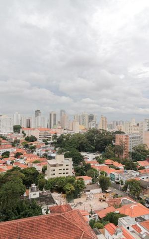 Studio à venda com 28m², 1 quarto e sem vaga Studio à venda com 28m², 1 quarto e sem vagaVista do espaço gourmet