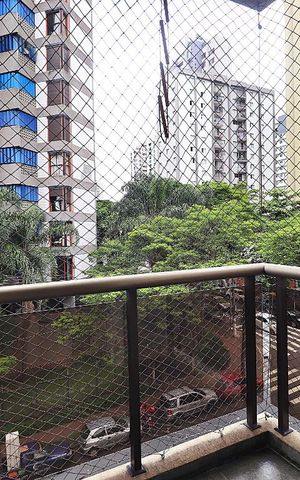 Apartamento para alugar com 156m², 3 quartos e 2 vagasVaranda do Quarto Suíte
