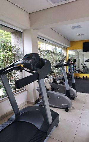 Apartamento para alugar com 156m², 3 quartos e 2 vagasÁrea comum - Academia