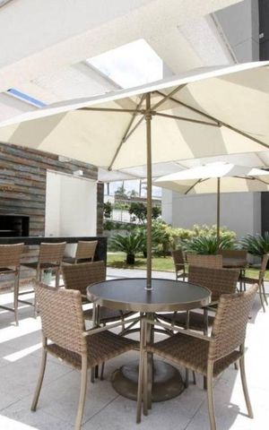 Apartamento para alugar com 55m², 1 quarto e 1 vaga Apartamento para alugar com 55m², 1 quarto e 1 vagaChurrasqueira