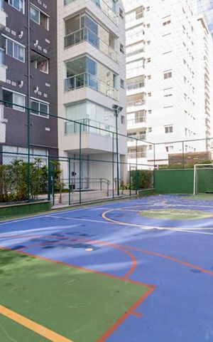 Apartamento para alugar com 55m², 1 quarto e 1 vaga Apartamento para alugar com 55m², 1 quarto e 1 vagaQuadra