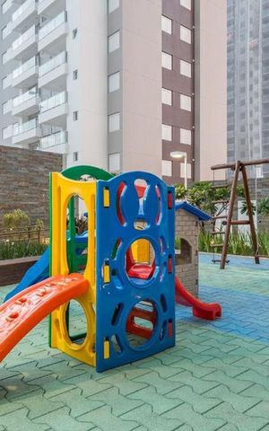 Apartamento para alugar com 55m², 1 quarto e 1 vaga Apartamento para alugar com 55m², 1 quarto e 1 vagaPlayground